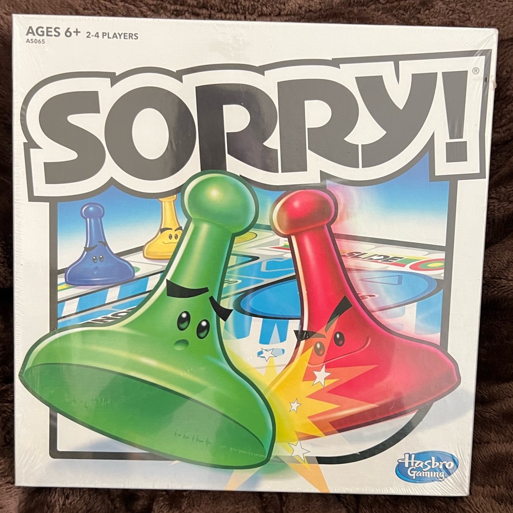 BNWT SEALED SORRY BOARD GAMES